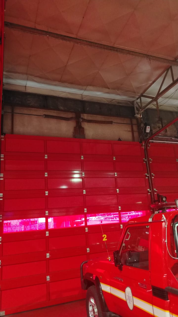 Decorative wall with mountain design