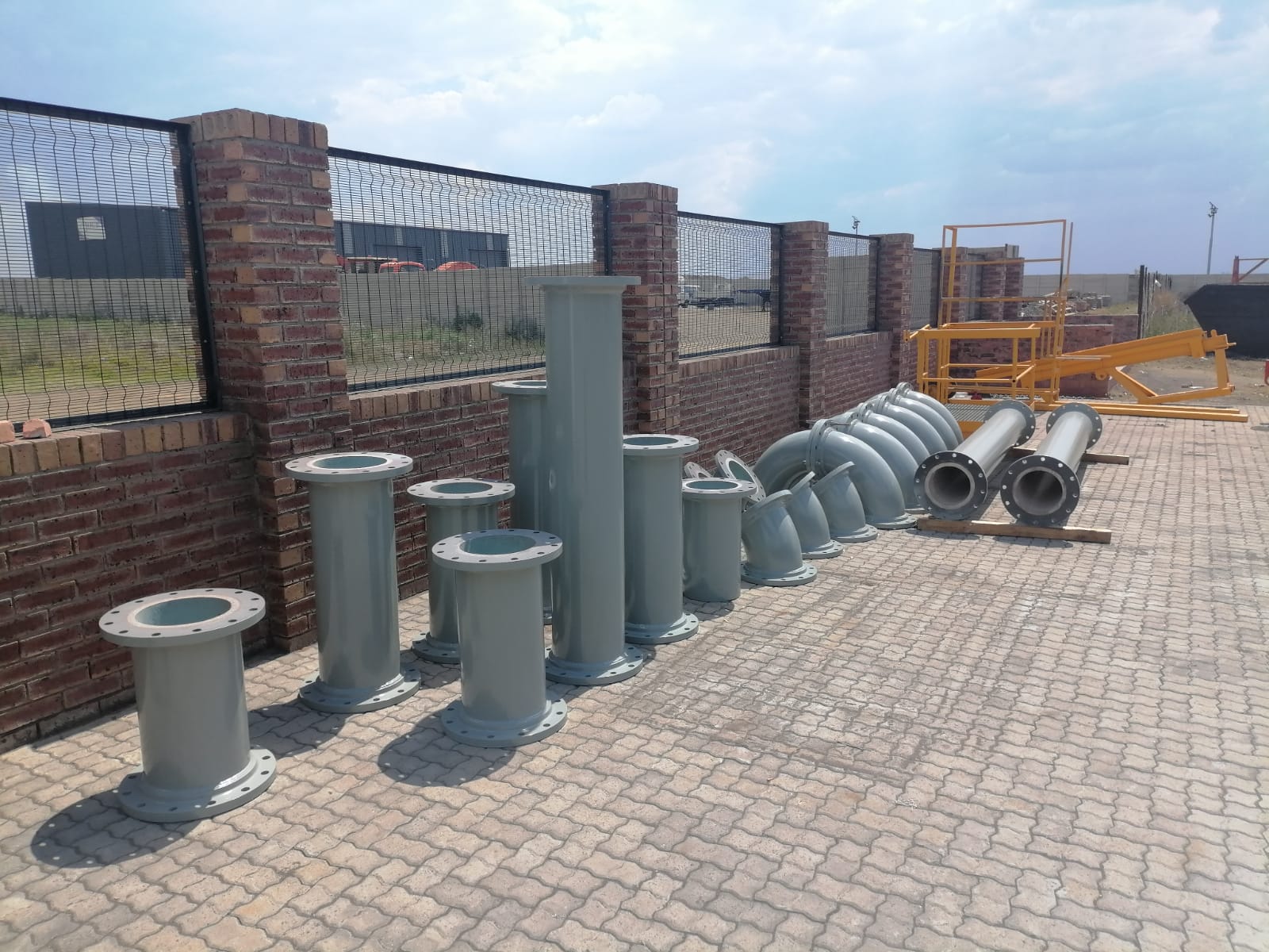 Industrial piping and fittings